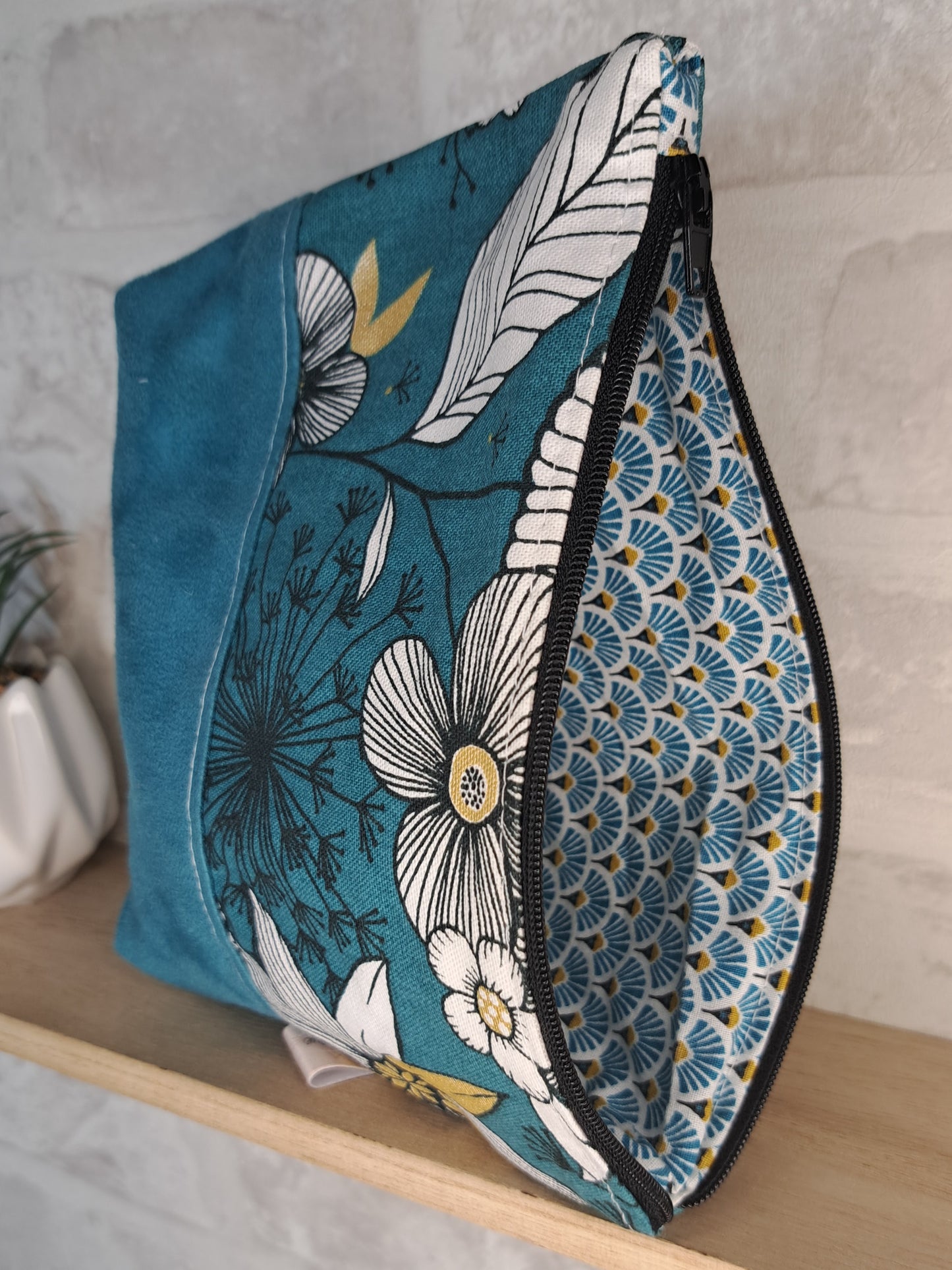 Trousse Daisy bleu