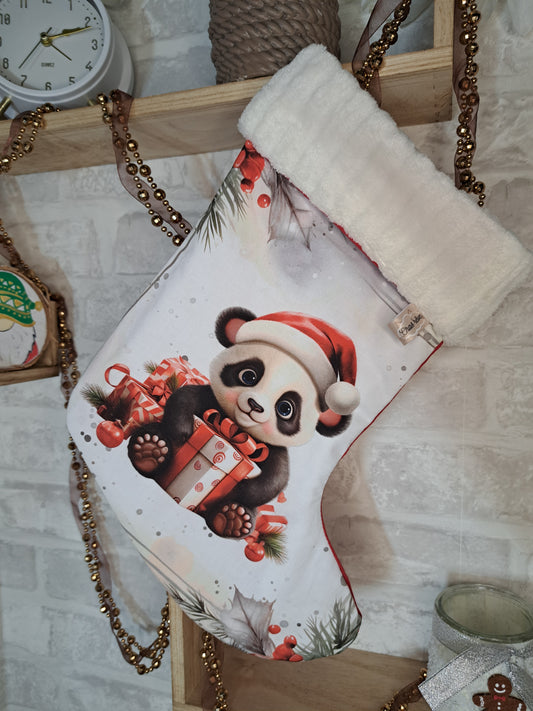 chaussette de Noël Panda